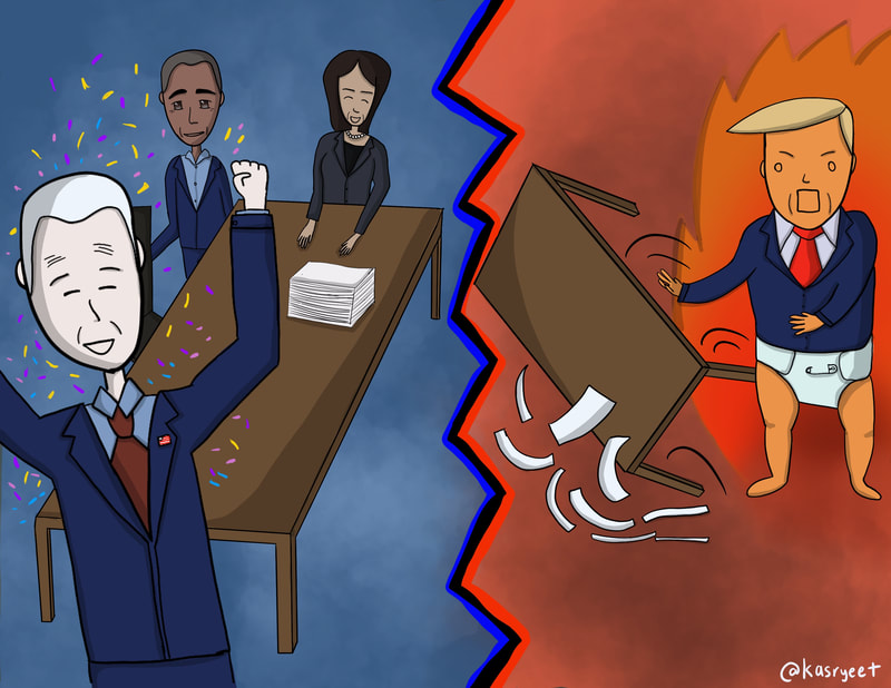 Cartoon: From Turning Tables to Flipping Tables