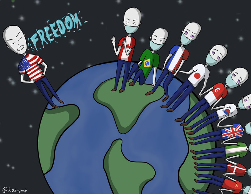 Cartoon: Masking Ignorance as 'Freedom'